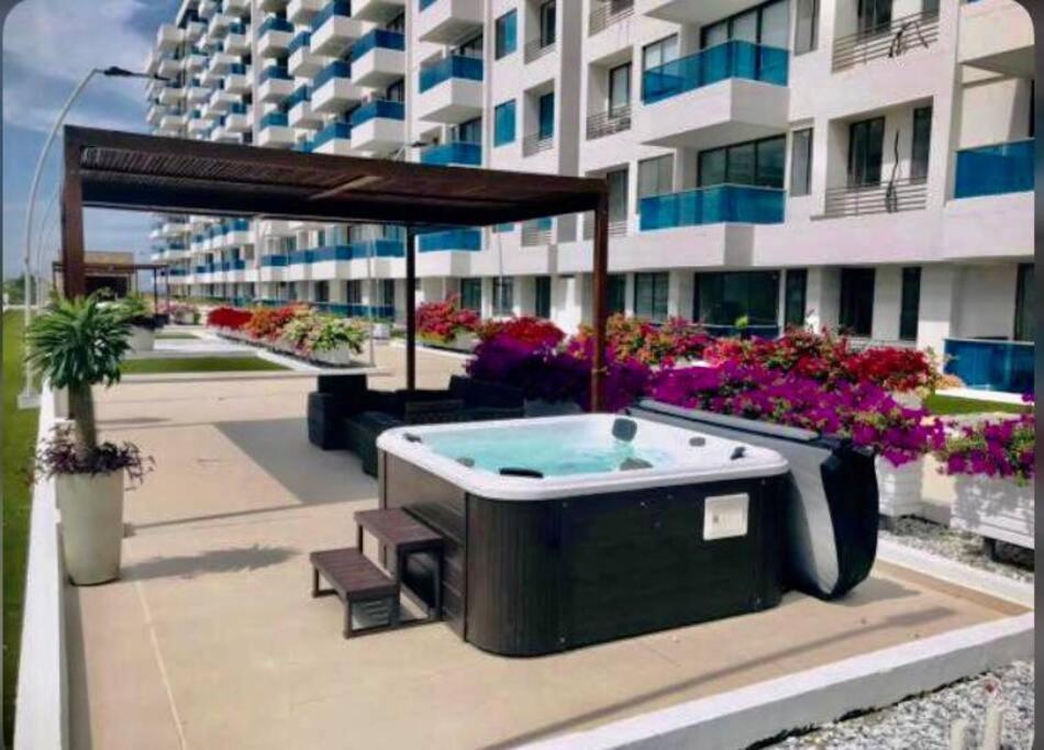 Samaria Club De Playa By Santa Marta Playa Resort, Preciosos Apartamentos En El Sector Exclusivo De Pozos Colorados ภายนอก รูปภาพ