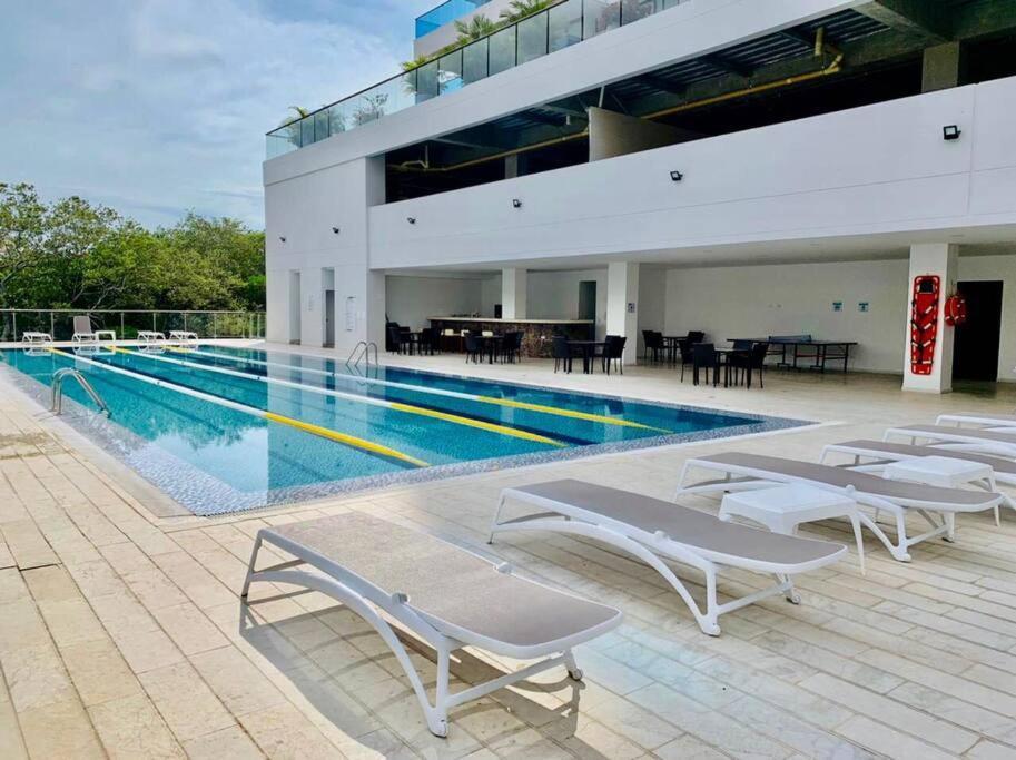 Samaria Club De Playa By Santa Marta Playa Resort, Preciosos Apartamentos En El Sector Exclusivo De Pozos Colorados ภายนอก รูปภาพ