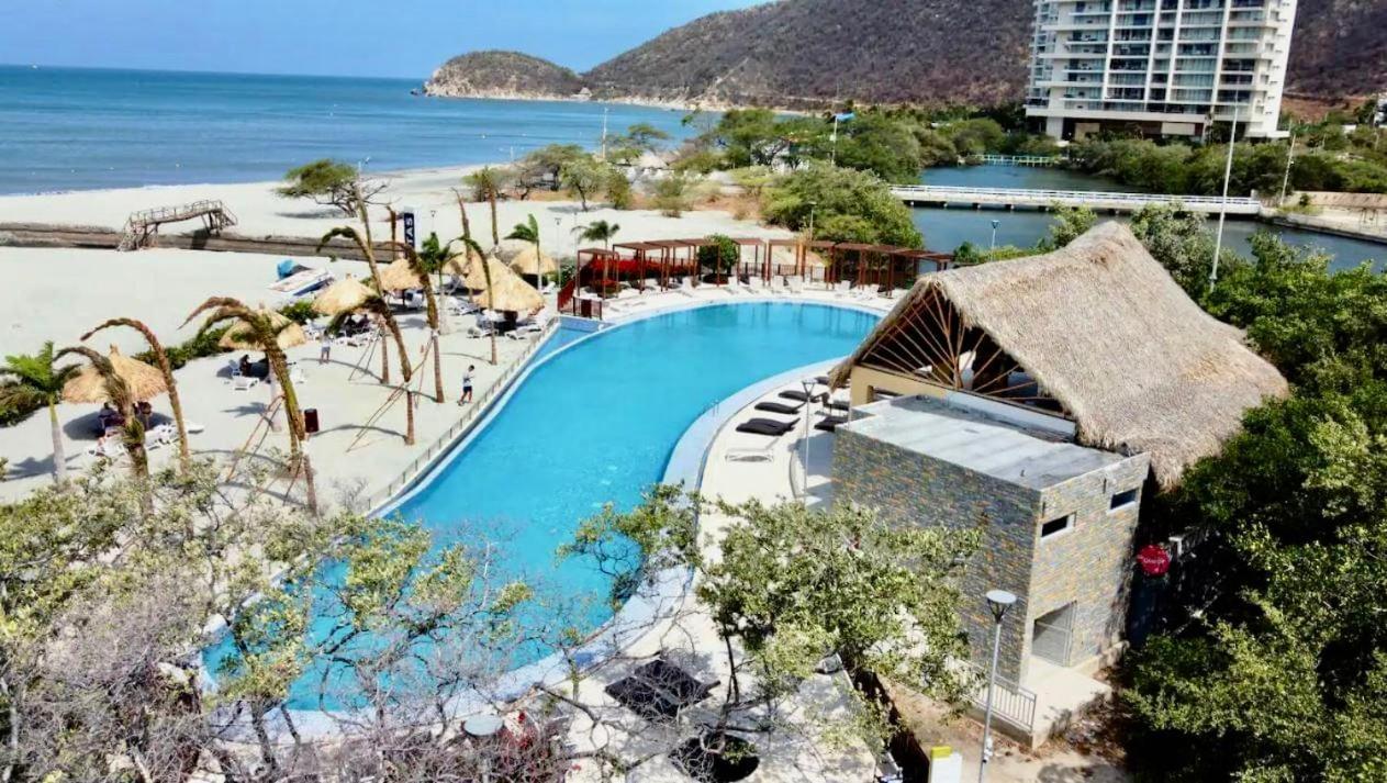 Samaria Club De Playa By Santa Marta Playa Resort, Preciosos Apartamentos En El Sector Exclusivo De Pozos Colorados ภายนอก รูปภาพ