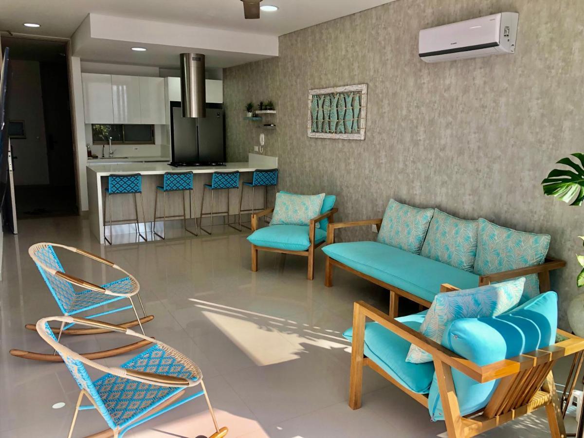 Samaria Club De Playa By Santa Marta Playa Resort, Preciosos Apartamentos En El Sector Exclusivo De Pozos Colorados ภายนอก รูปภาพ