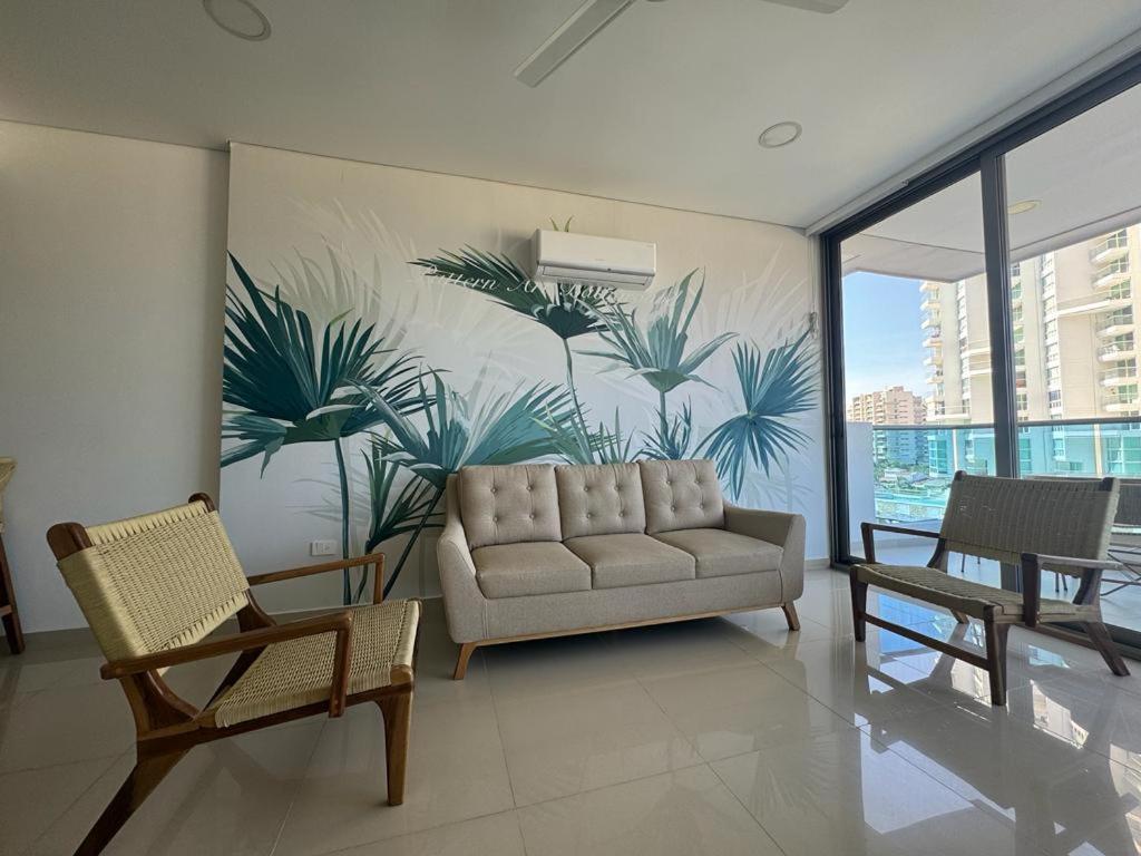 Samaria Club De Playa By Santa Marta Playa Resort, Preciosos Apartamentos En El Sector Exclusivo De Pozos Colorados ห้อง รูปภาพ