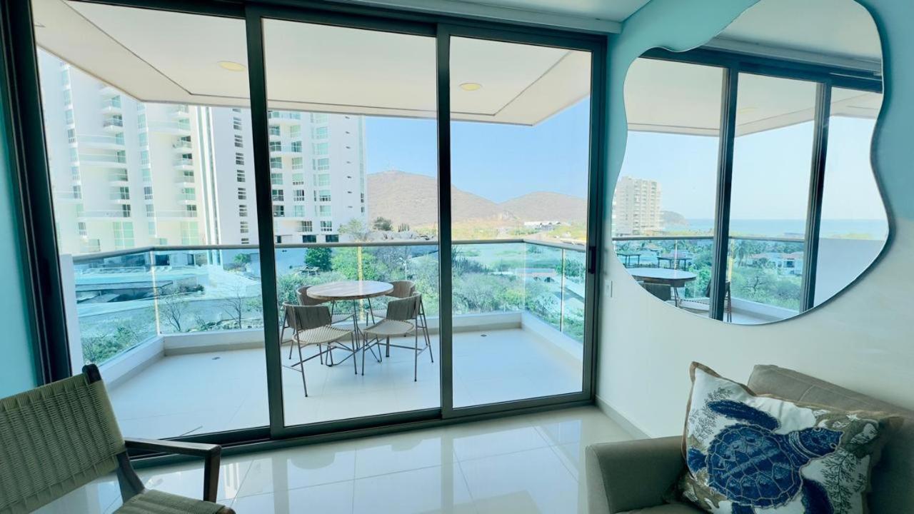 Samaria Club De Playa By Santa Marta Playa Resort, Preciosos Apartamentos En El Sector Exclusivo De Pozos Colorados ห้อง รูปภาพ