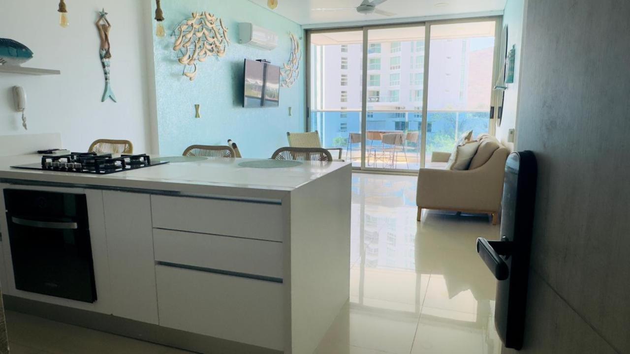 Samaria Club De Playa By Santa Marta Playa Resort, Preciosos Apartamentos En El Sector Exclusivo De Pozos Colorados ภายนอก รูปภาพ